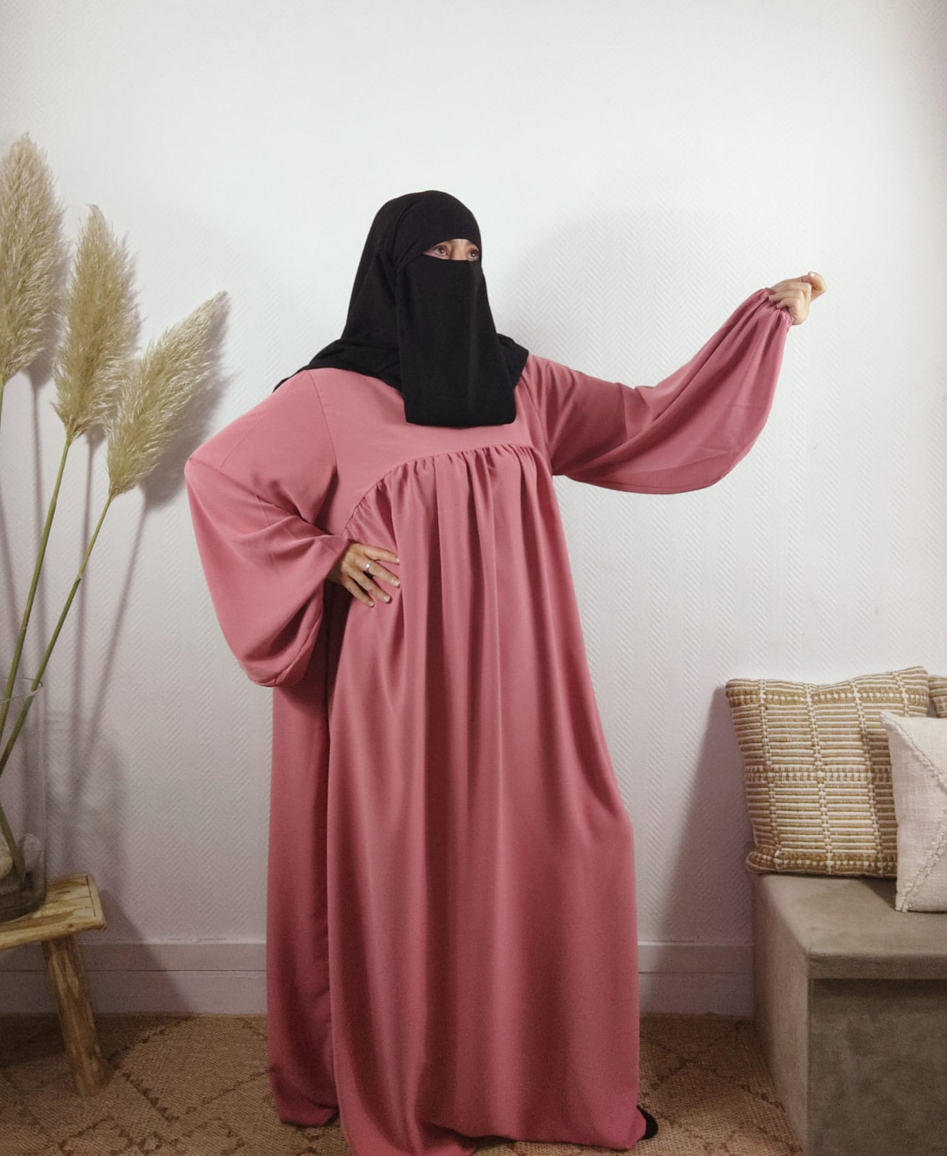 Abaya Manche Ballon SDM