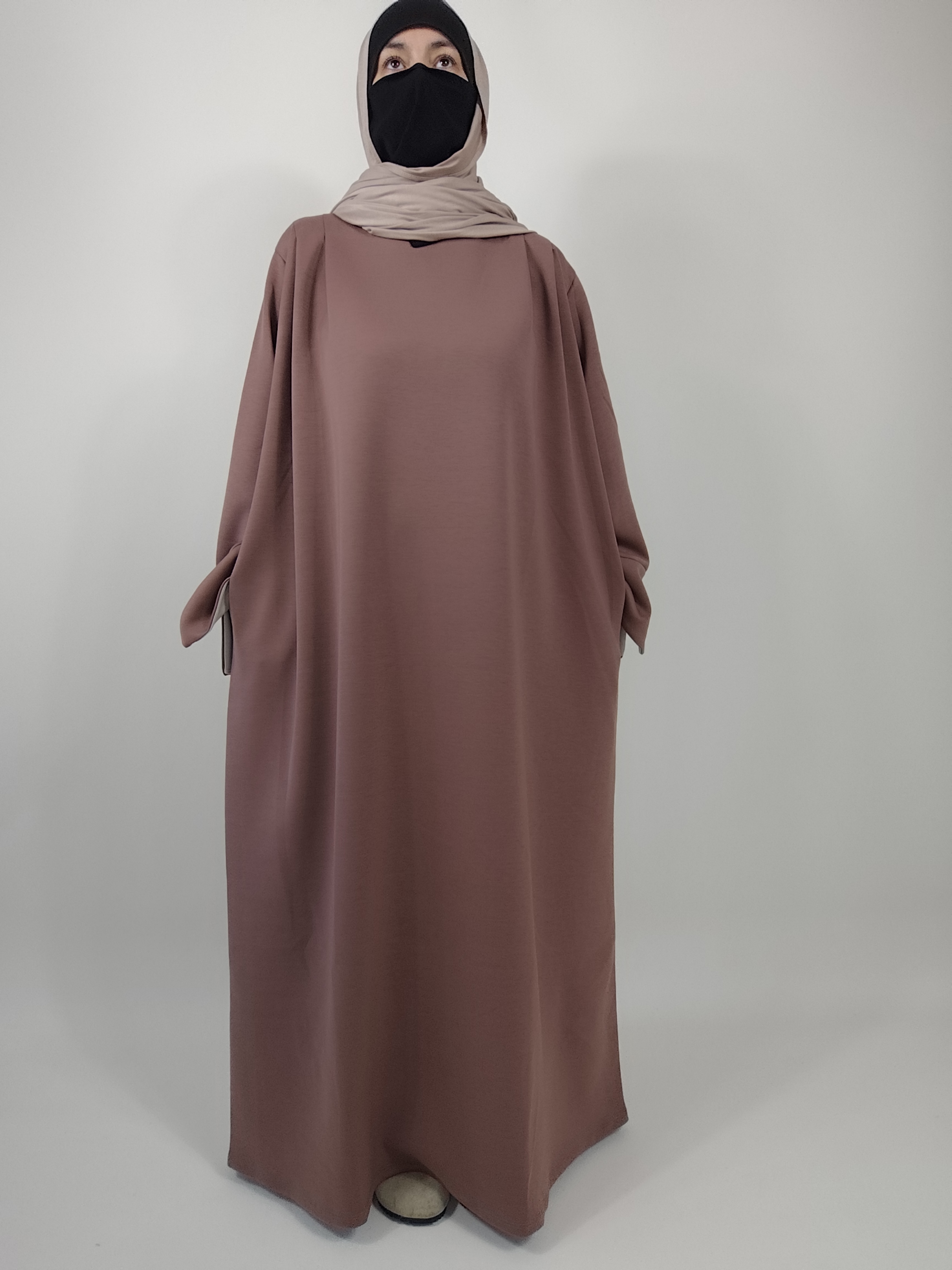 Abaya Hiver - Col montant