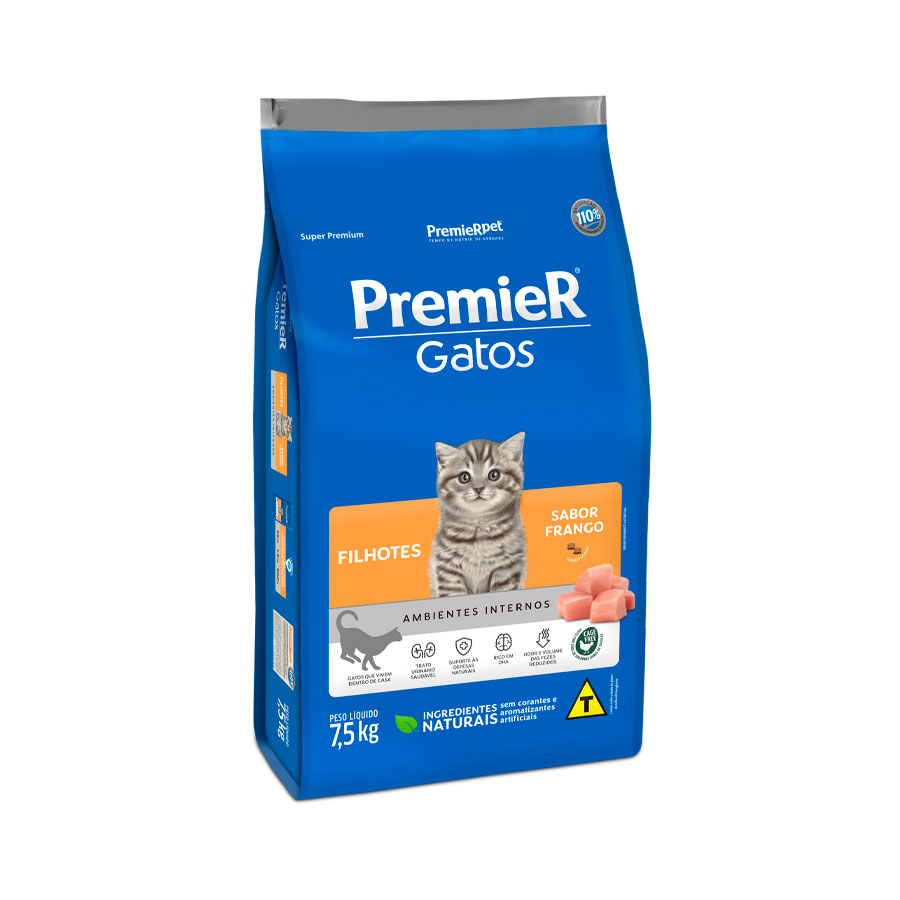 Ração gato filhote 7,5kg