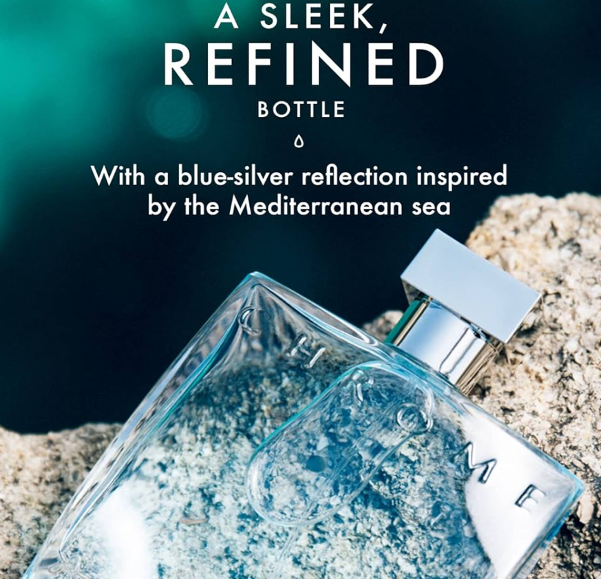 Azzaro Chrome Eau de Toilette - Fresh Aquatic Mens Cologne - Citrus, Woody, Musky Fragrance -Fresh Notes of Bergamot - Everyday Wear - Classic Summer Beach Scent - Luxury Perfumes for Men