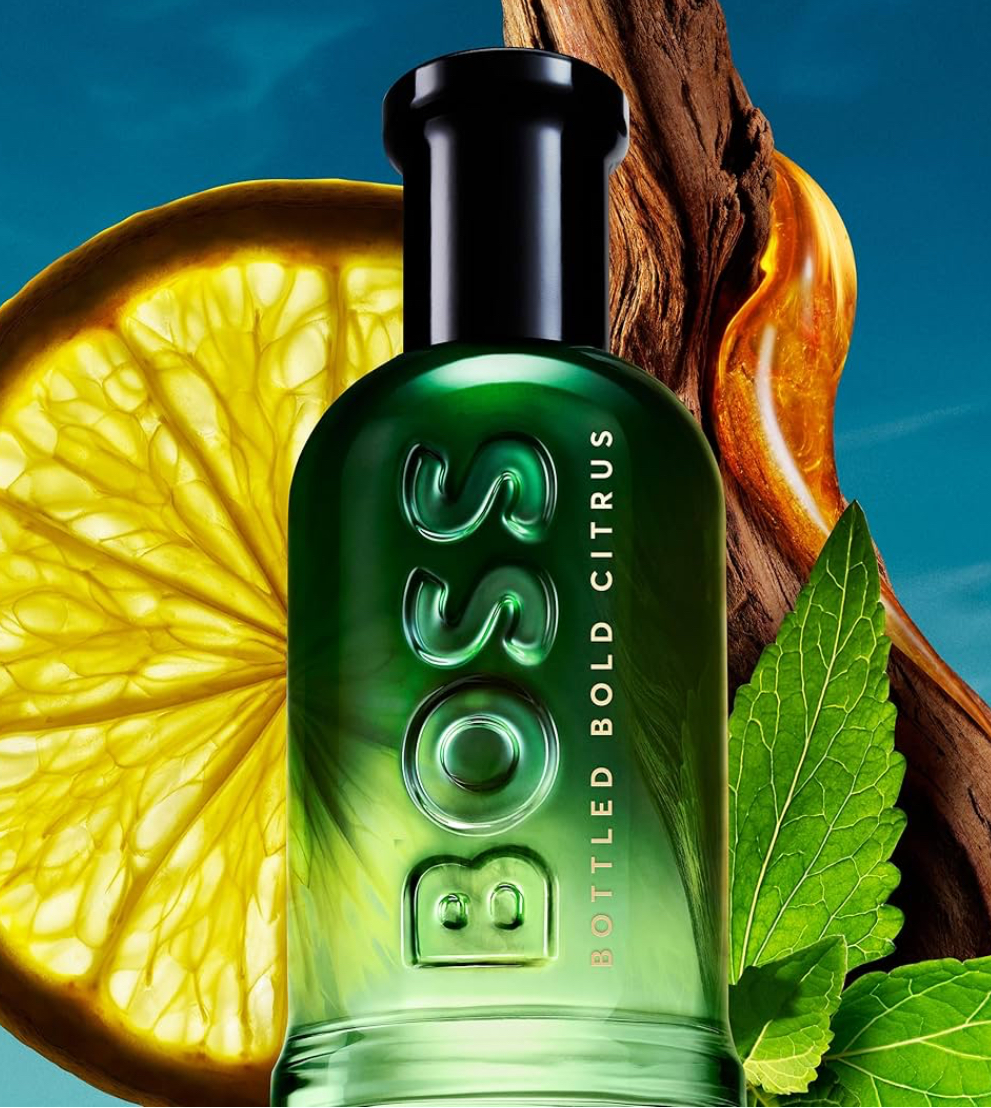 Hugo Boss Hugo Boss Bottled Bold Citrus Eau de Parfum – Citrus Men's Cologne – With Notes of Lemon Primofiore, Elemi Extract & Patchouli Essence – Long Lasting Fragrance