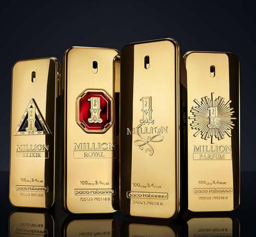 Paco Rabanne One million Elixir for Men Parfum Intense Spray, 3.4 Ounce