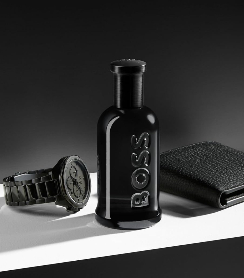 Hugo Boss Bottled Parfum – Woody Ambery Men's Cologne – With Notes of Leather, Orris & Wood – Long Lasting Fragrance