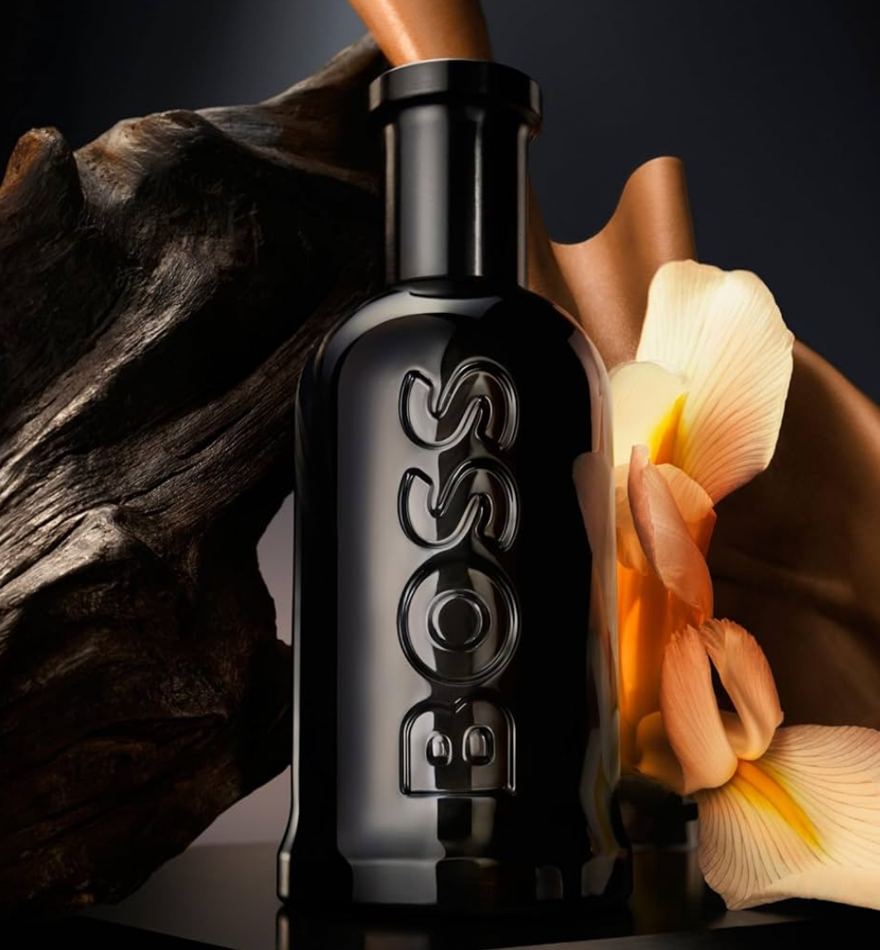 Hugo Boss Bottled Parfum – Woody Ambery Men's Cologne – With Notes of Leather, Orris & Wood – Long Lasting Fragrance