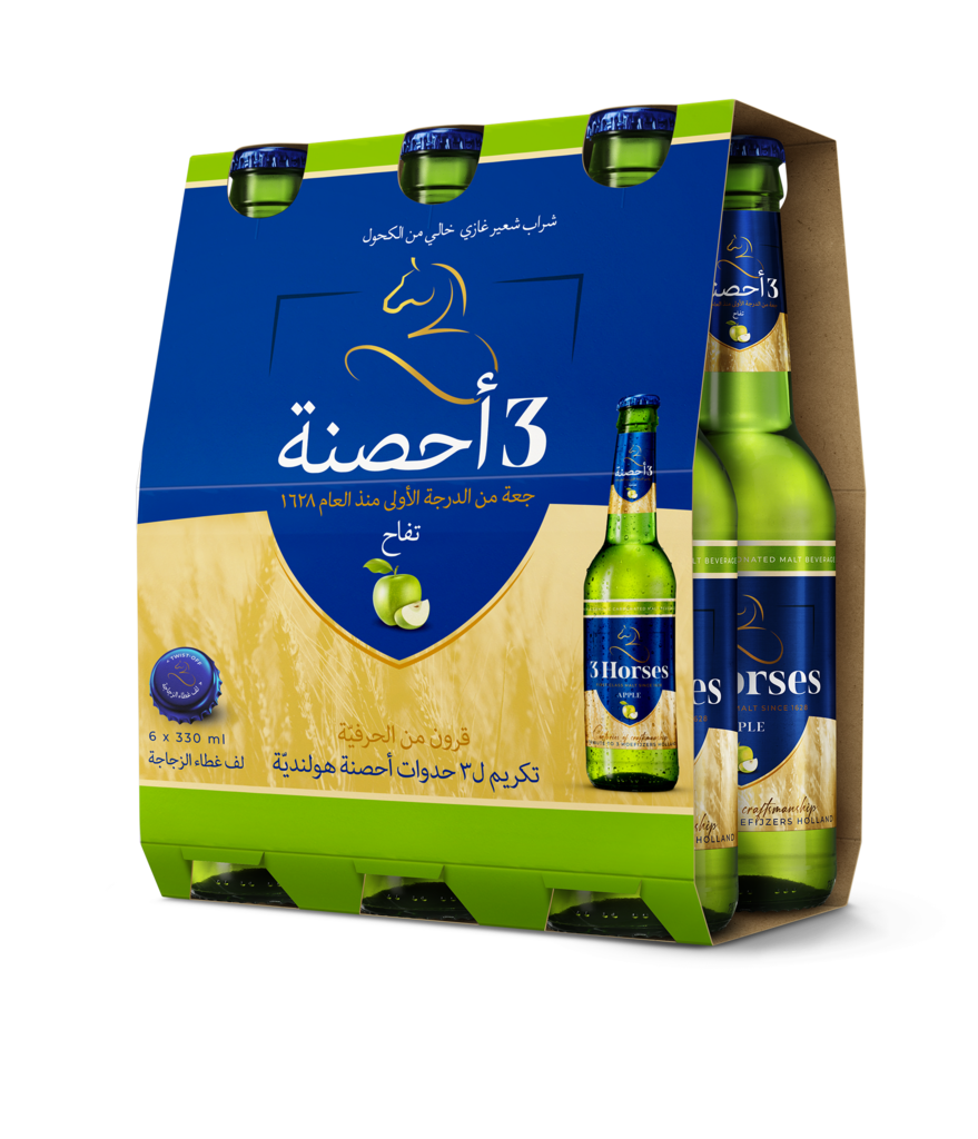 3 Horses Apple Malt Drink