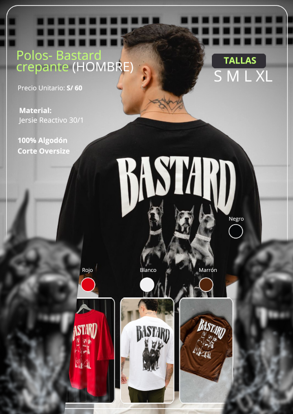 Polos Bastard crepante