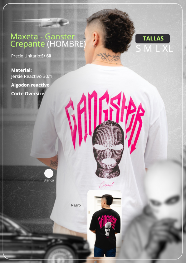 Maxeta - Ganster Crepante (HOMBRE)