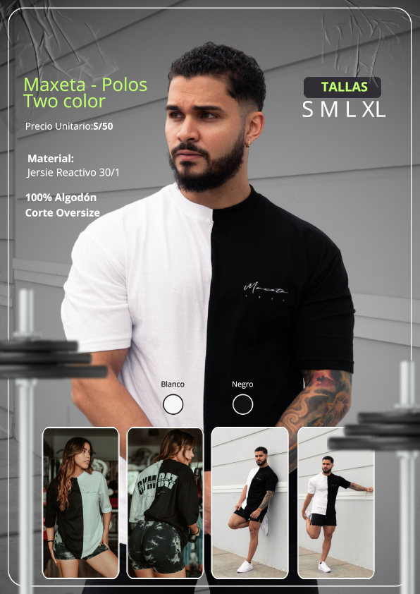 Maxeta - Polos Dos Colores