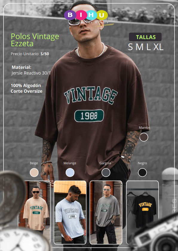 Polos Vintage Ezzeta