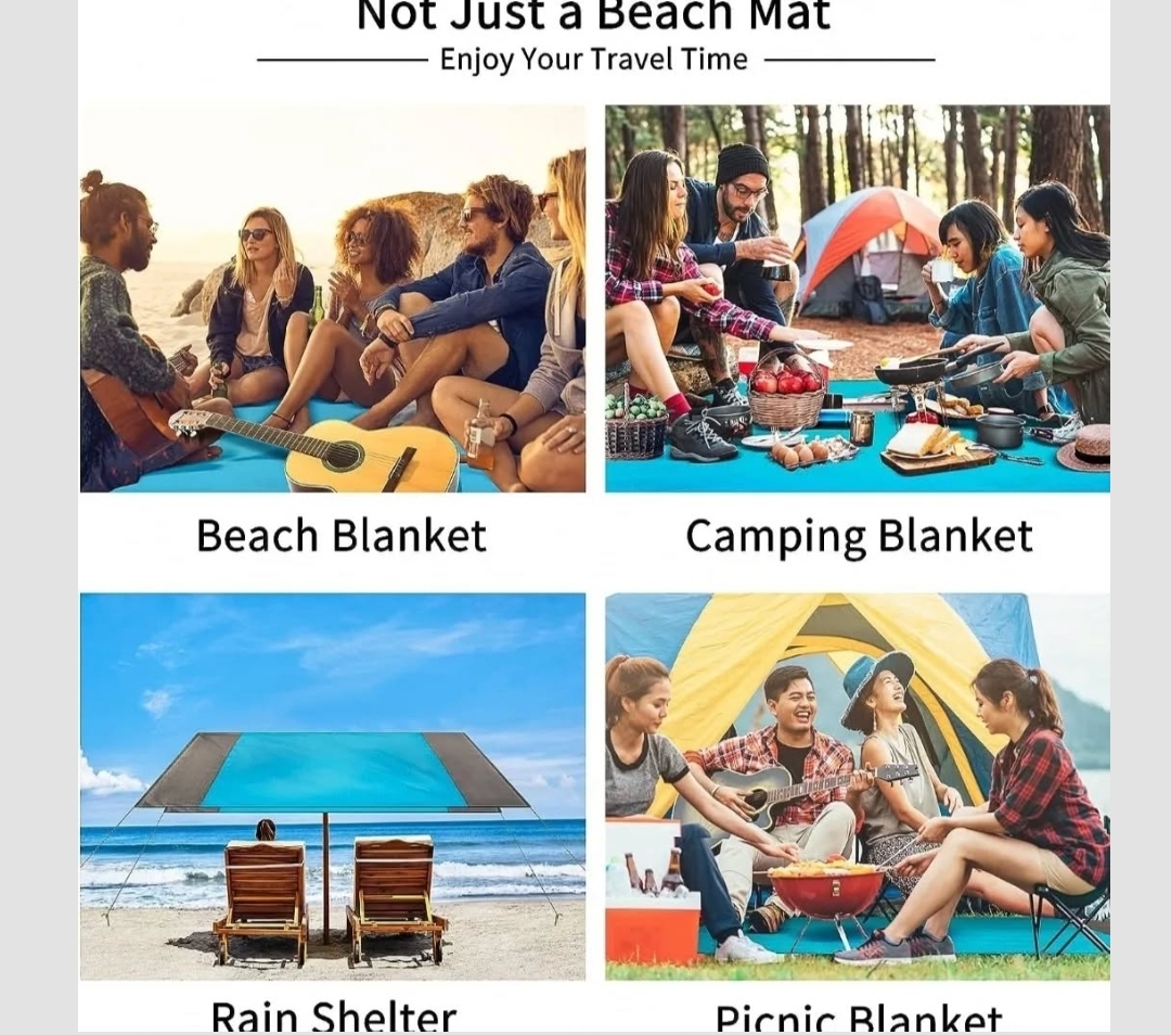 Beach Blanket, 96''×108''