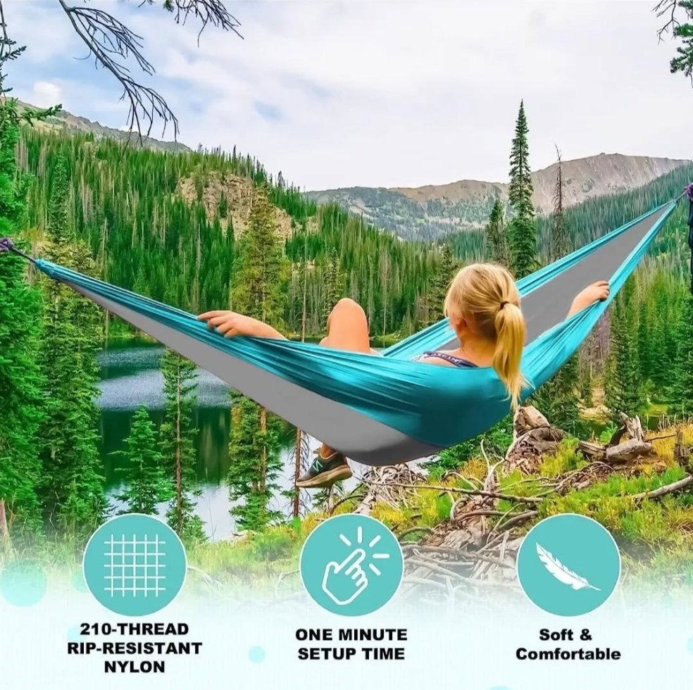 Portable Double Hammock