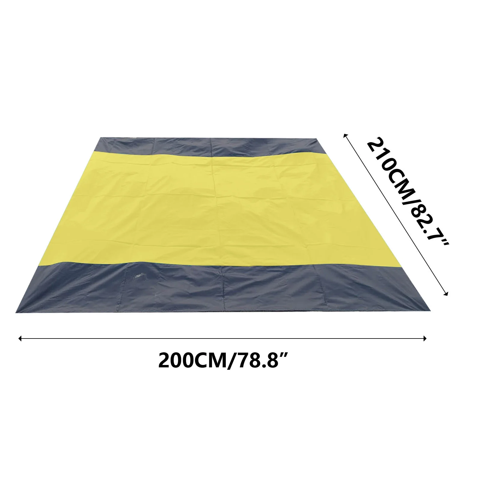 Portable Travel Beach Oversized Sand-Proof Beach Blanket Mat with Carry Bag 