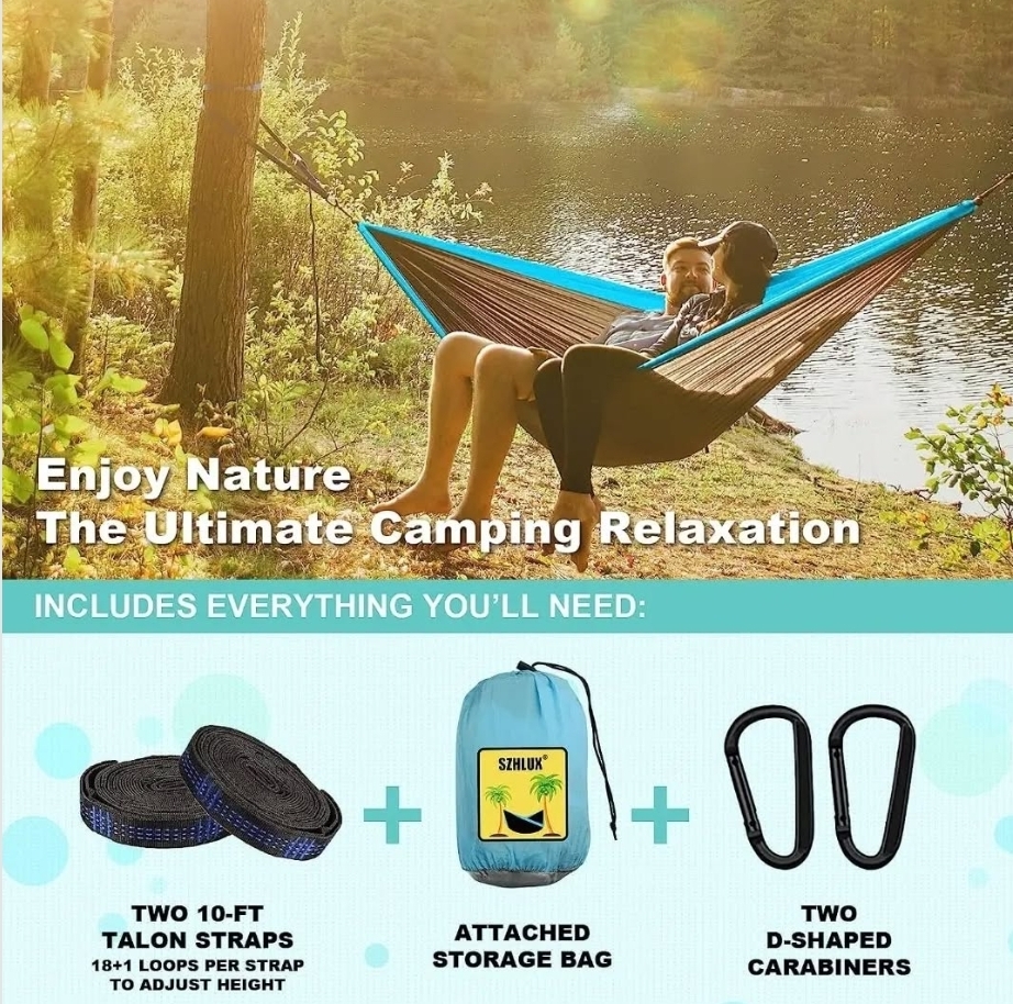 Portable Double Hammock