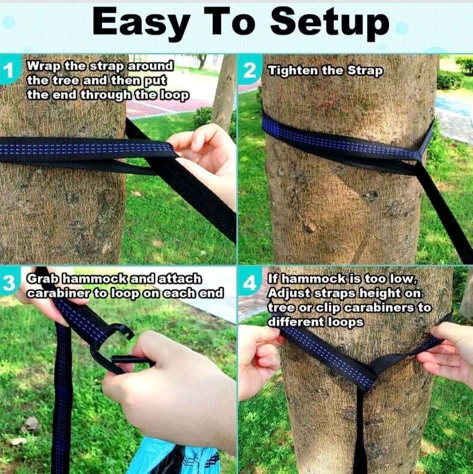 Portable Double Hammock