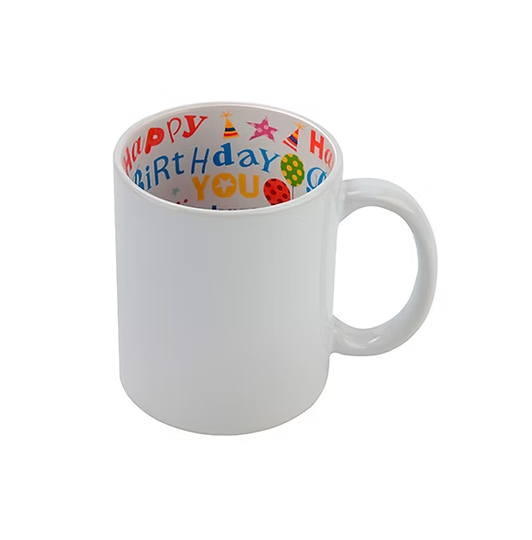 Taza de Cerámica Blanca