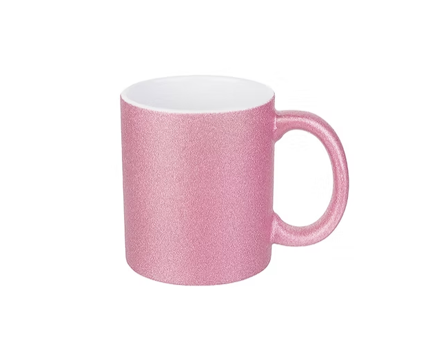 Taza Escarchada Rosa 