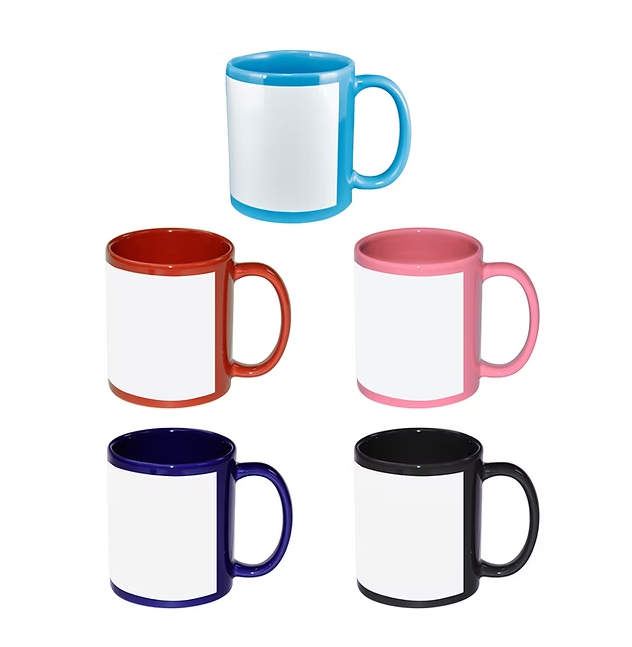 Tazas Sublimables de Colores 