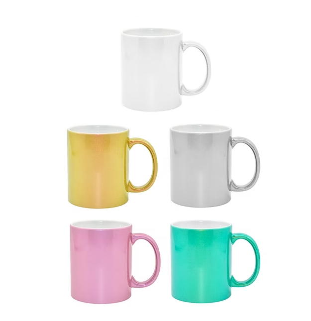 Tazas Perladas de colores