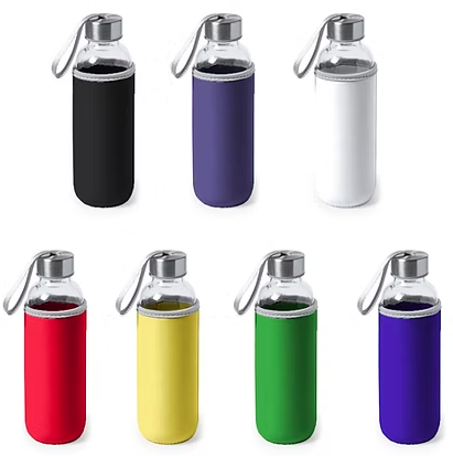 Botella con Protector