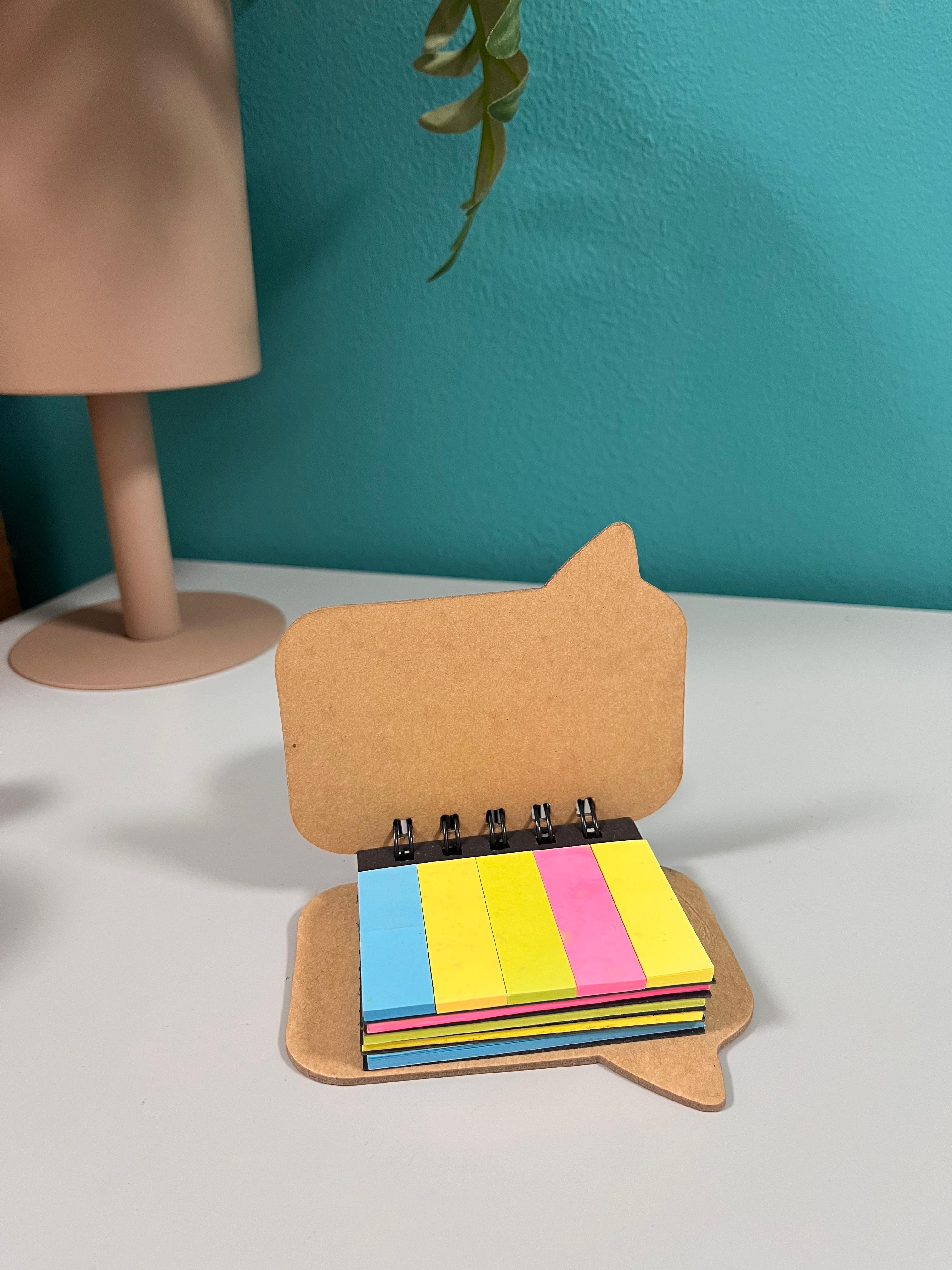 Bloc de Notas con Post It