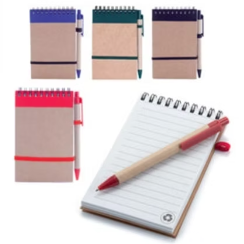 Libreta Ecológica con Bolígrafo