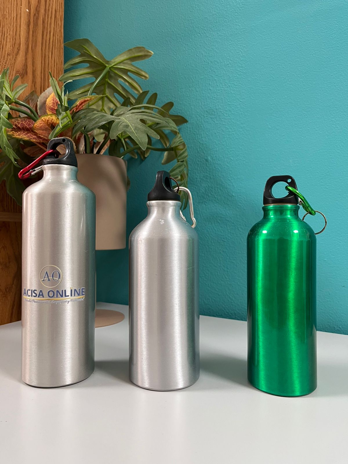 Botellas metálicas personalizables