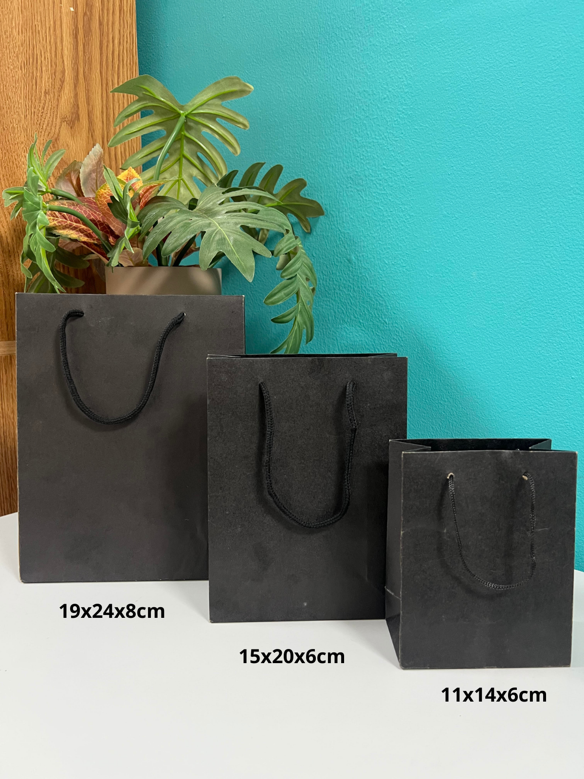 Bolsas de Cartón Negro