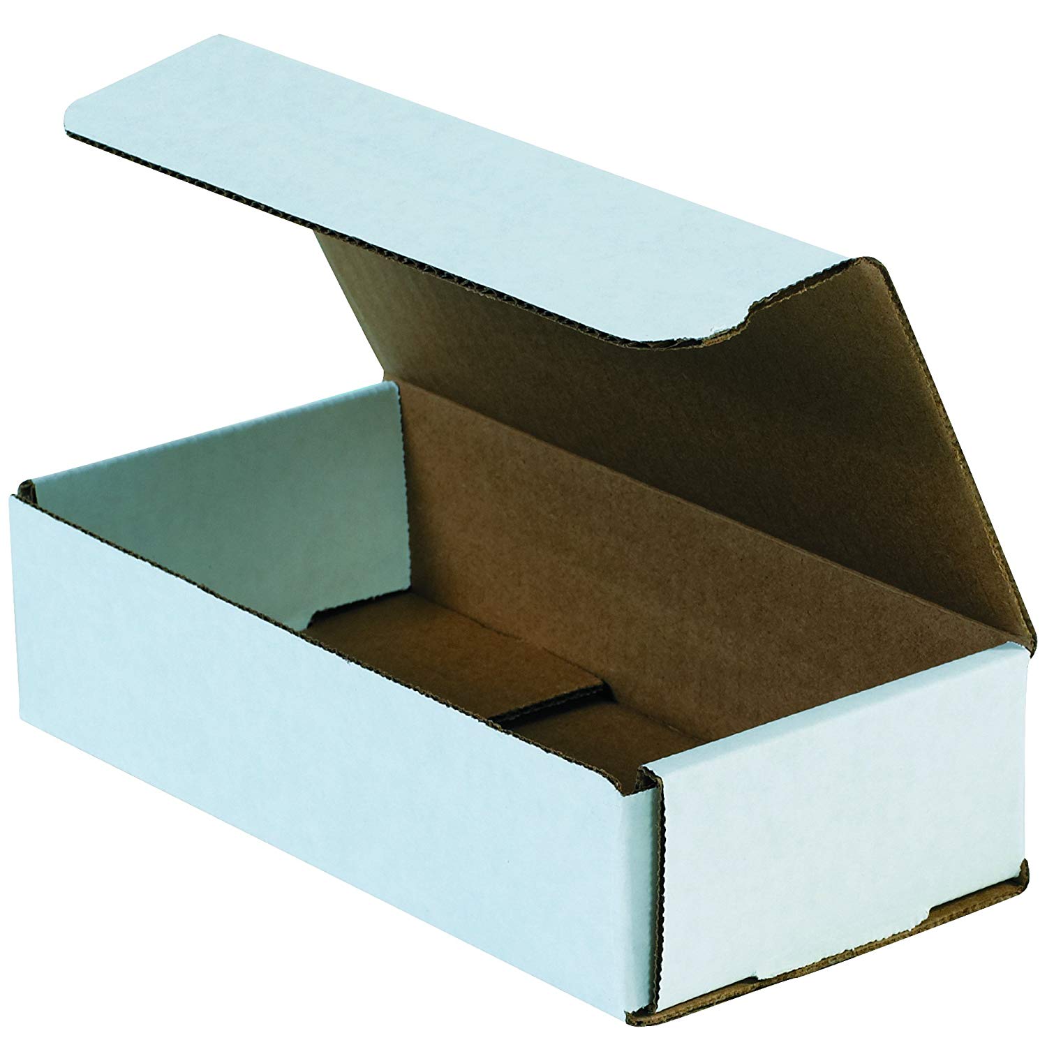 Caja de cartón blanca