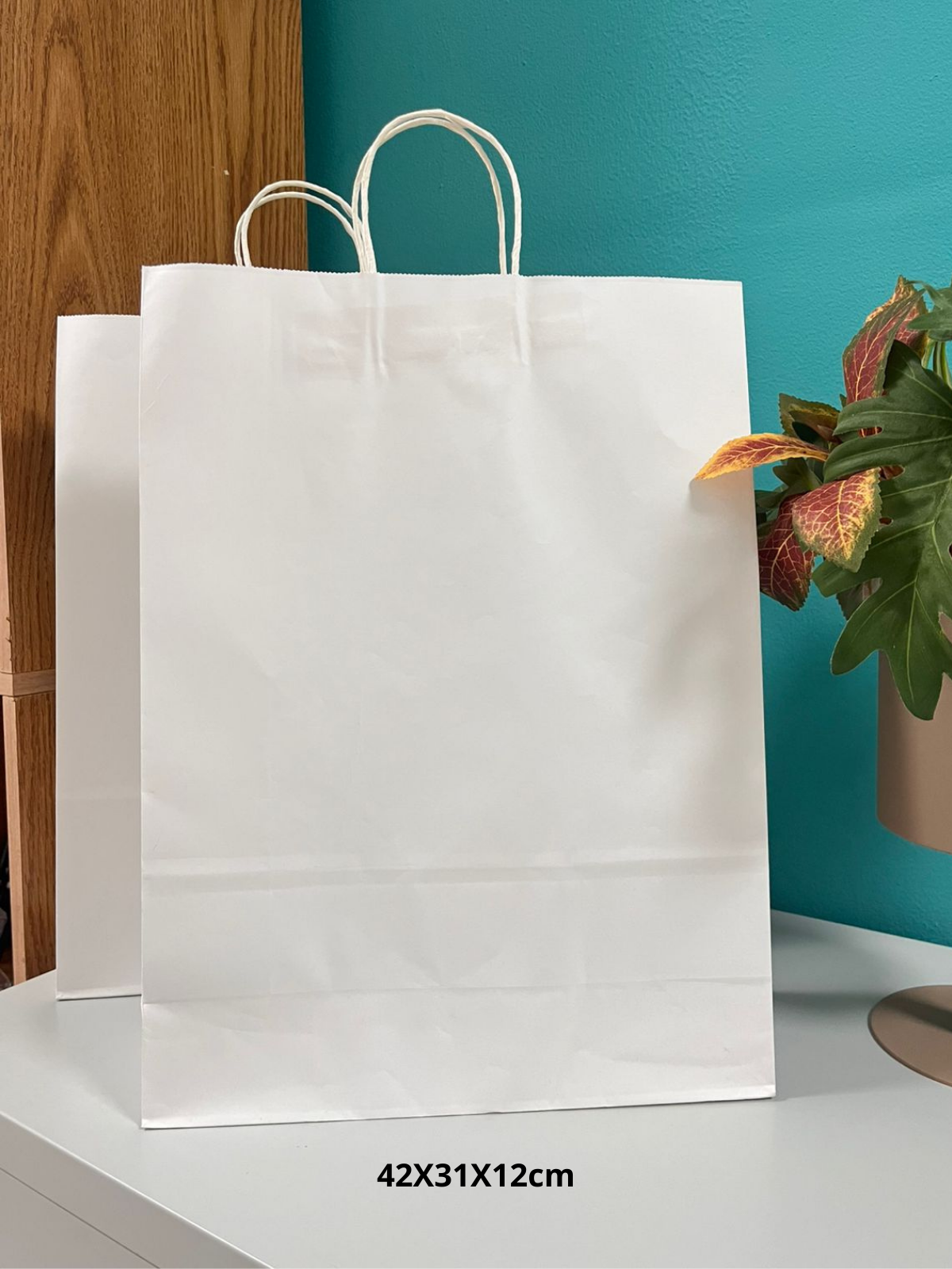 Bolsas de Papel Blanco