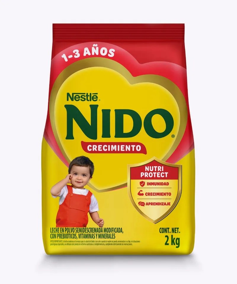 Nestlé Nido Crecimiento 1-3 años 2kg