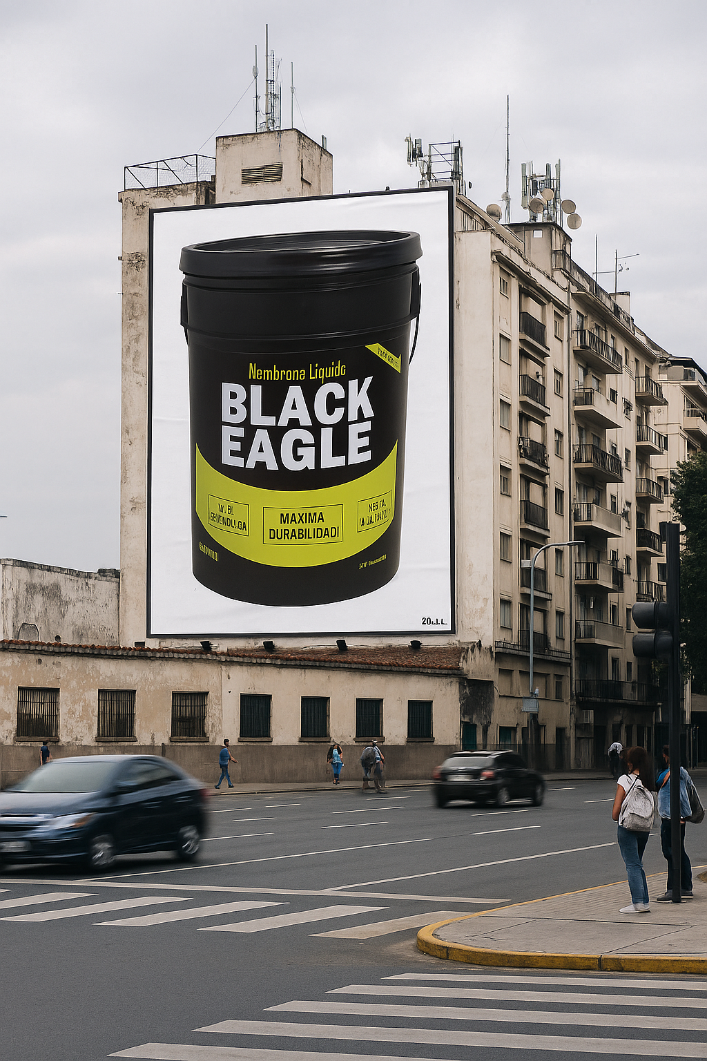 Membrana Líquida Black Eagle 19Lts