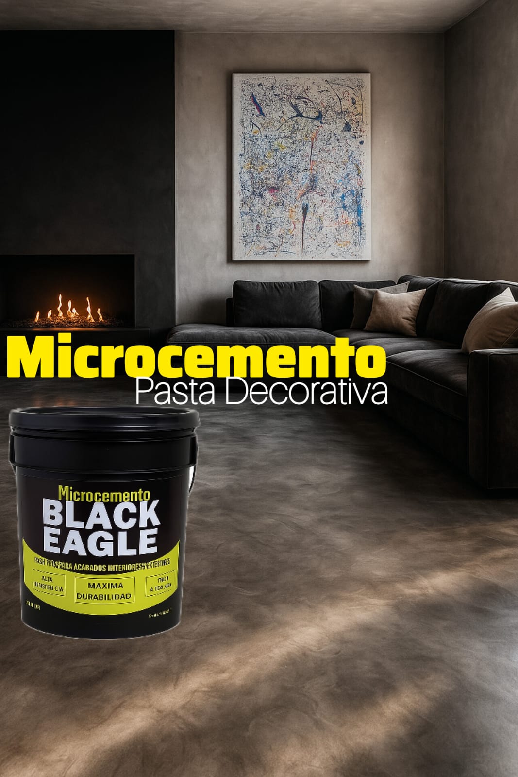 Microcemento Black Eagle