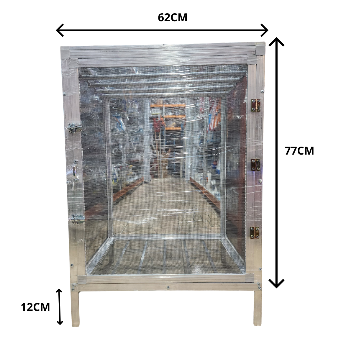 Secador de Carne Profissional Aluminio Tela de fibra de vidro