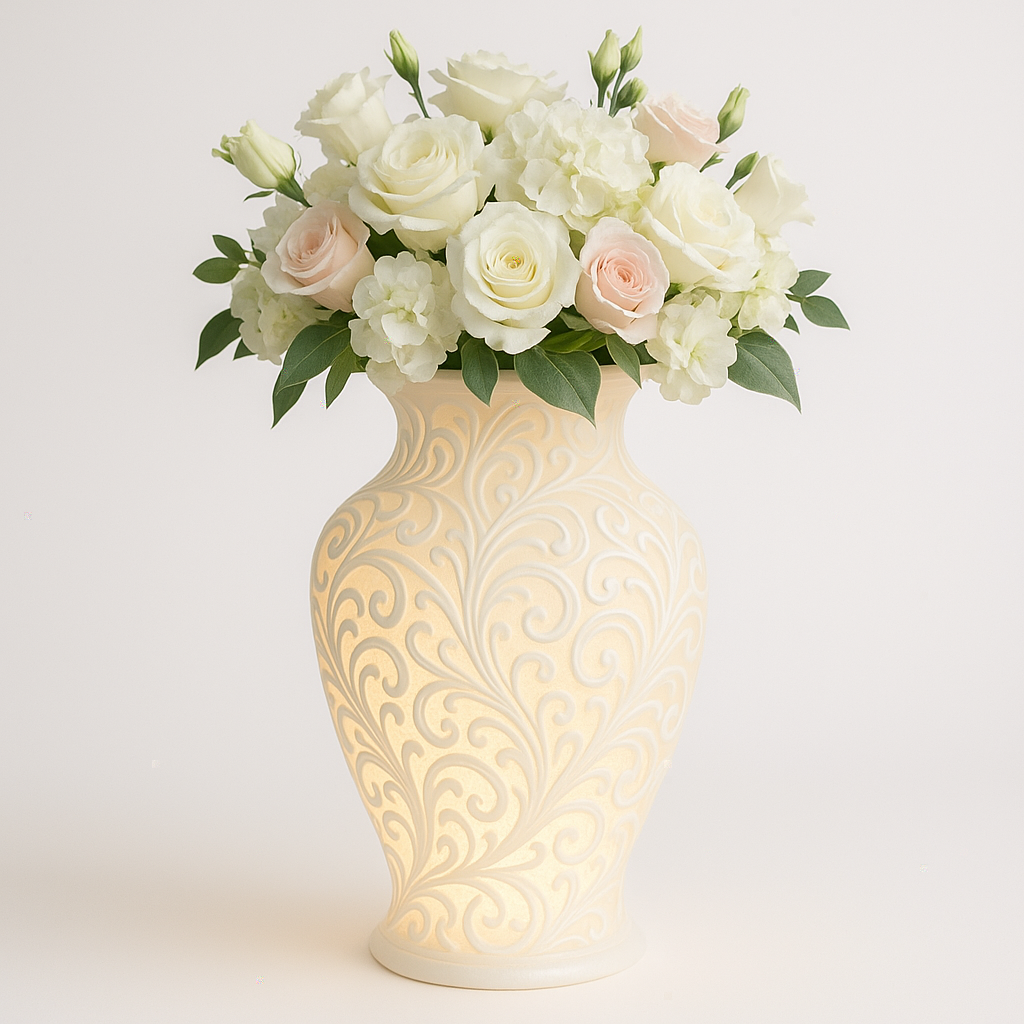 “Pure Devotion” – LED Glow Wedding Vase