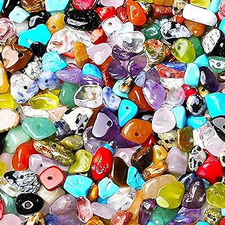 Mixed Color Drilled Gemstone Beads