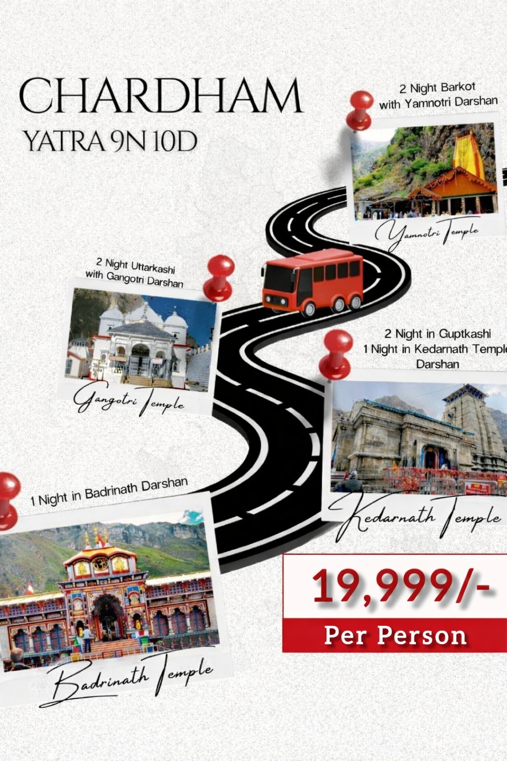 Chardham Yatra 9N 10D