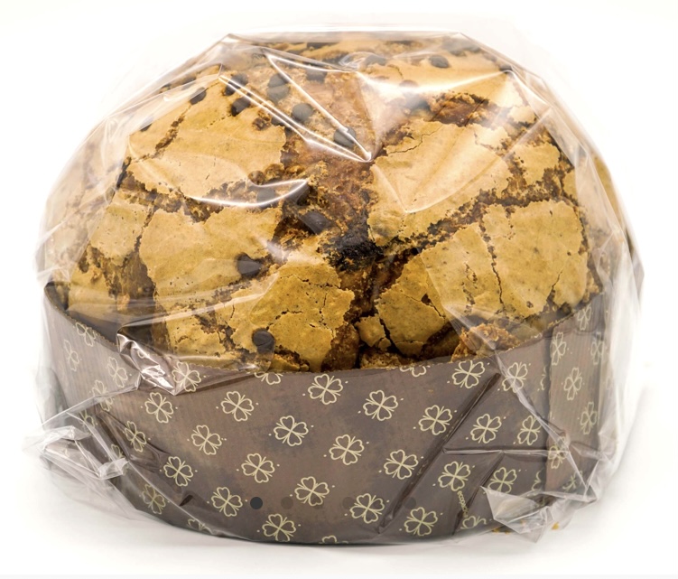Panettone cioccolato 1kg velina Racca