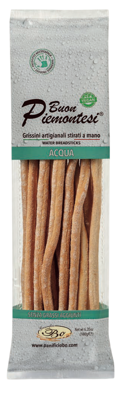 Grissini tradizionali acqua 180g Bo