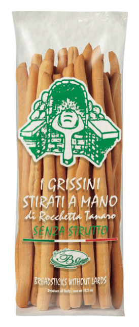 Grissini stirati senza strutto 350g Bo