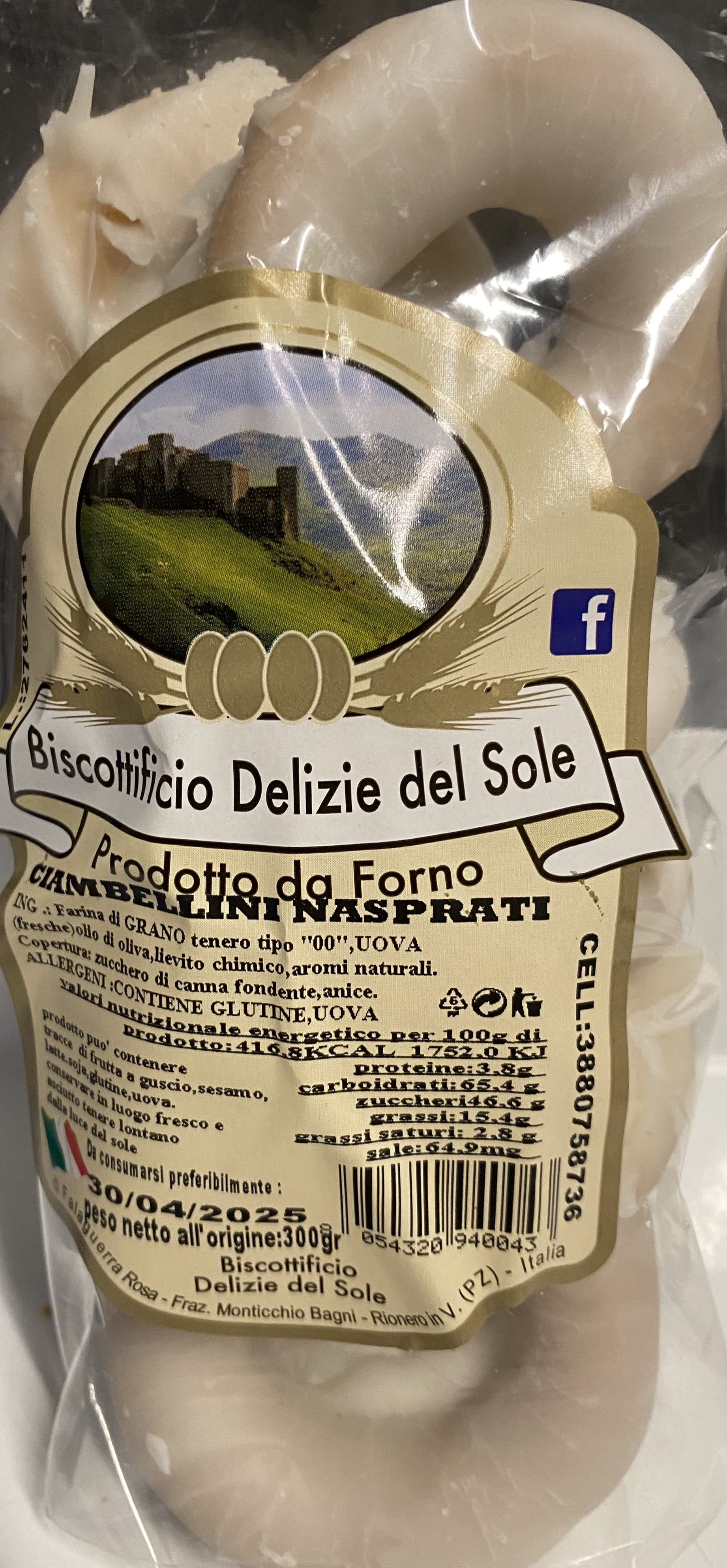 tarallo zuccherato 350g