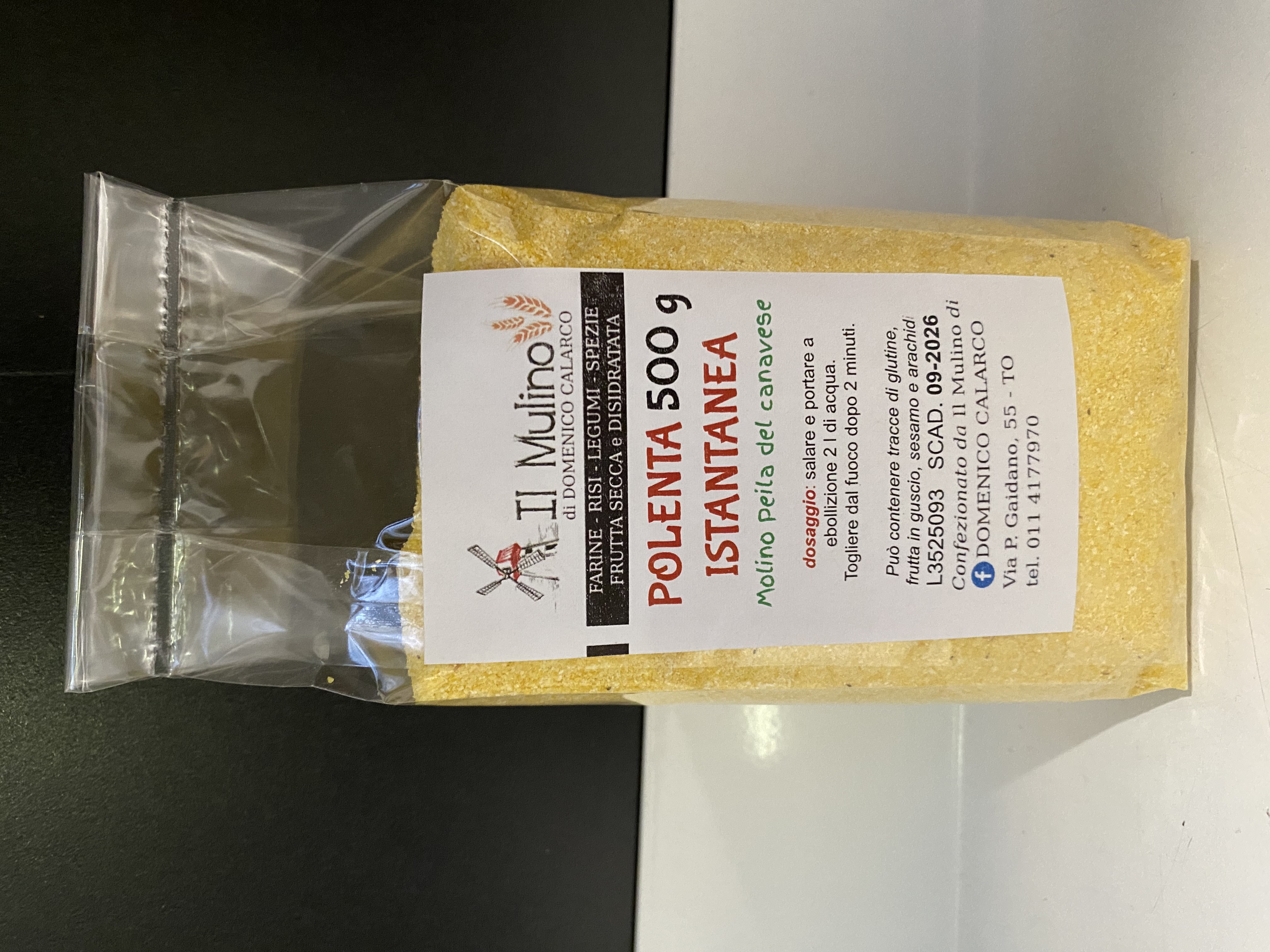 Polenta pronta 500g Il Mulino