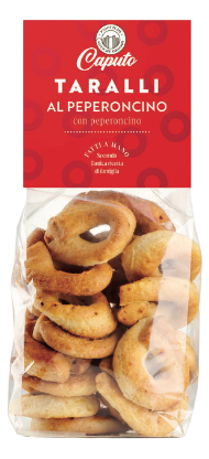 Taralli pugliesi peperoncino 300g Caputo
