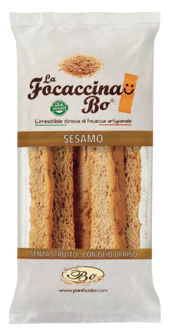 Focaccine sesamo 100g Bo