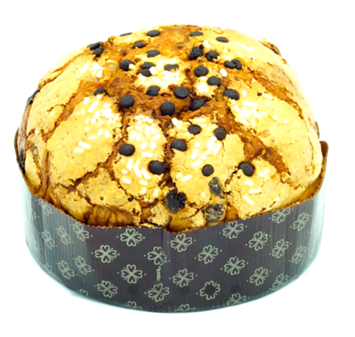 Panettone Pere e Cioccolato 750g velina Racca