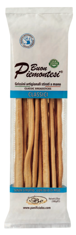 Grissini tradizionali olio di riso 180g Bo
