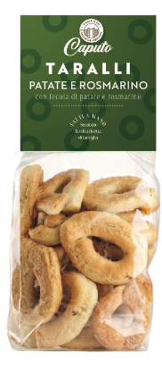 Taralli pugliesi patate e rosmarino 300g Caputo