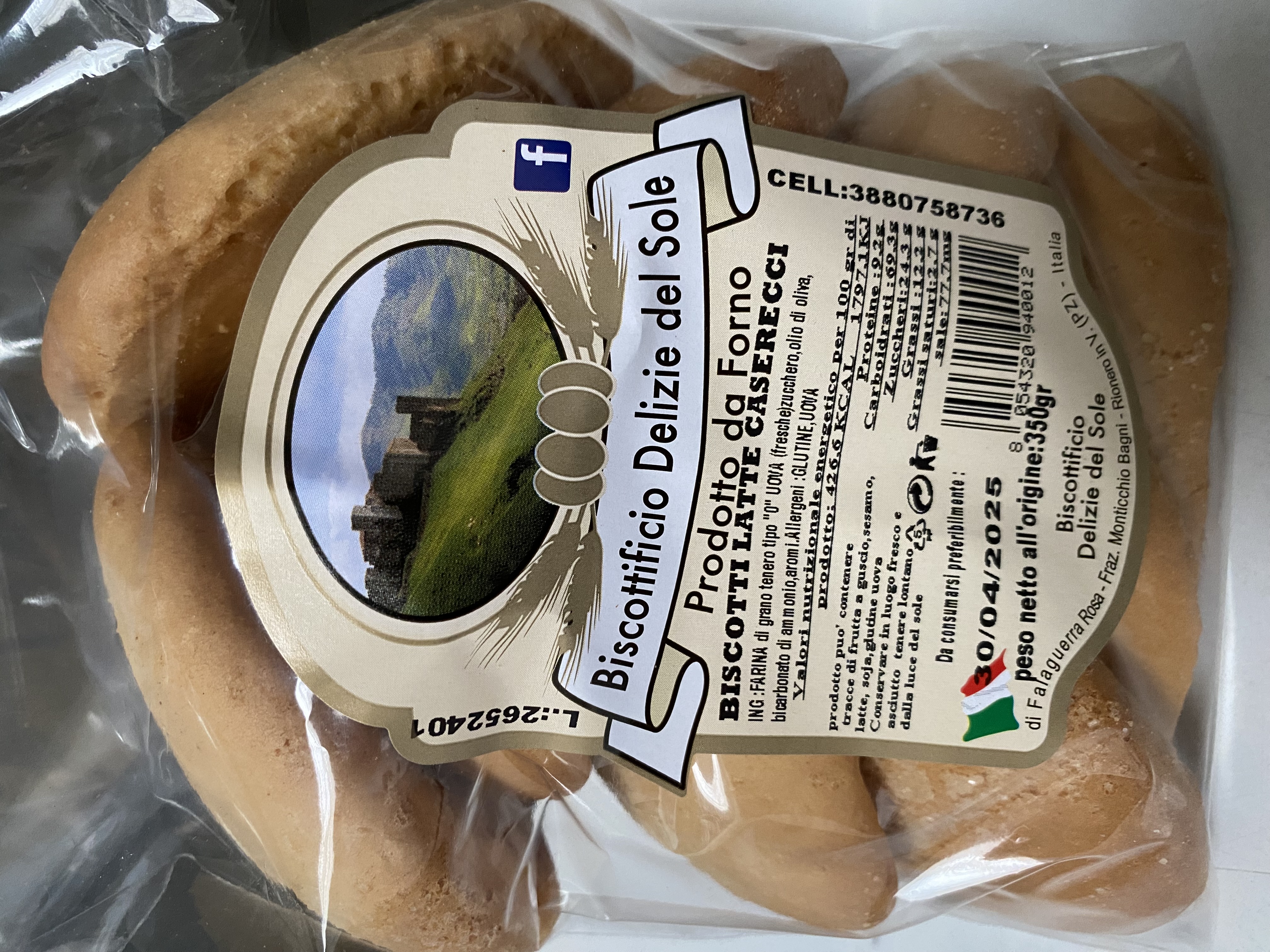Biscotto casereccio 400g