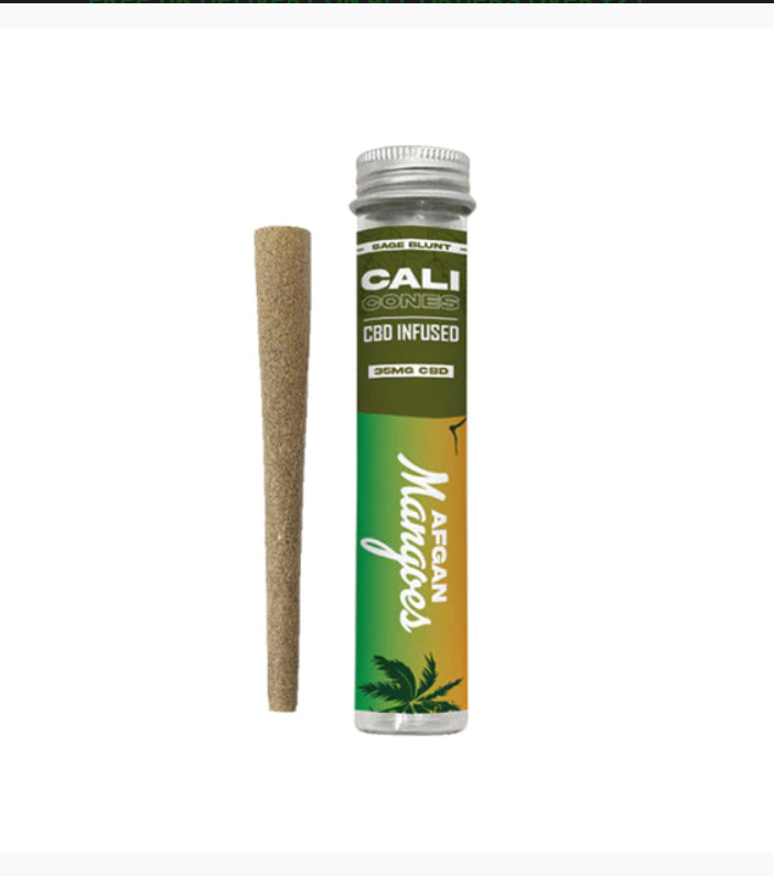 CALI CONES Sage 30mg Full Spectrum CBD Infused Cone - Afgan Mangoes