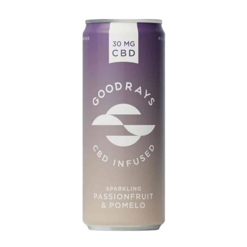 Goodrays 30mg CBD blood Passionfruit & Pomelo