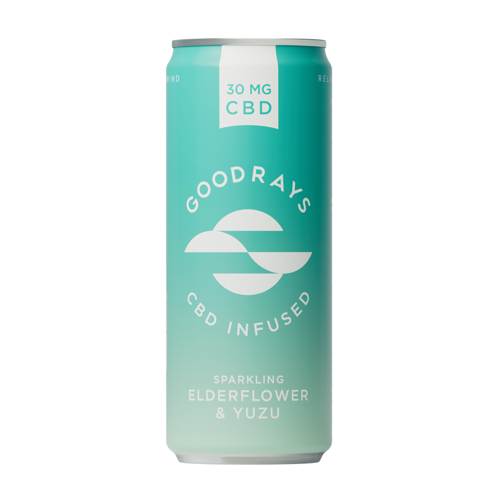 Goodrays 30mg CBD Elderflower & Yuzu